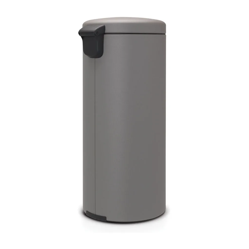 New Icon 新经典脚踏垃圾桶30升, 矿物混凝土灰色 Brabantia
