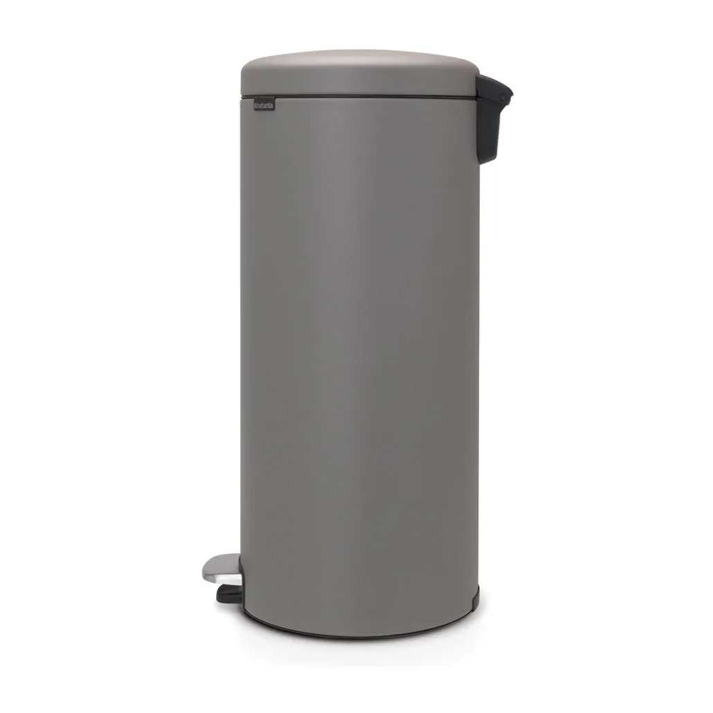 New Icon 新经典脚踏垃圾桶30升, 矿物混凝土灰色 Brabantia