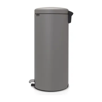 New Icon 新经典脚踏垃圾桶30升 - 矿物混凝土灰色 - Brabantia