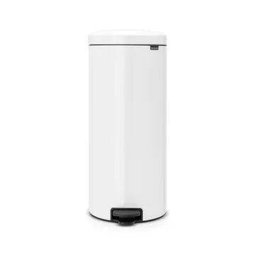 New Icon 新经典脚踏垃圾桶30升 - 白色 - Brabantia