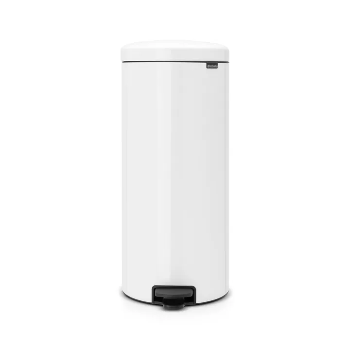 New Icon 新经典脚踏垃圾桶30升 - 白色 - Brabantia