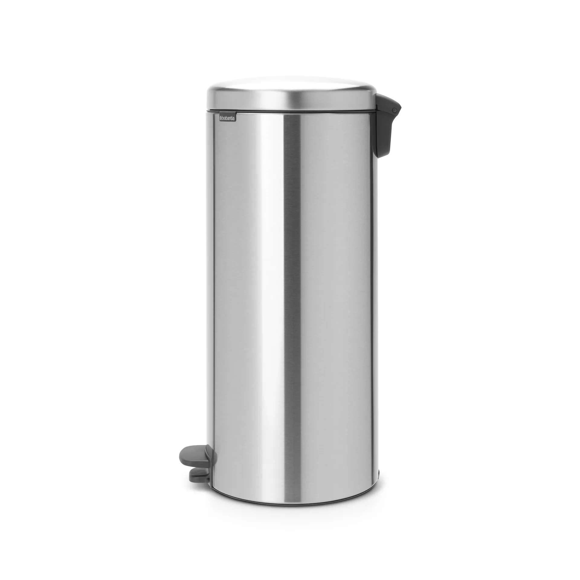New Icon 新经典脚踏垃圾桶30升, 哑光钢色 Brabantia