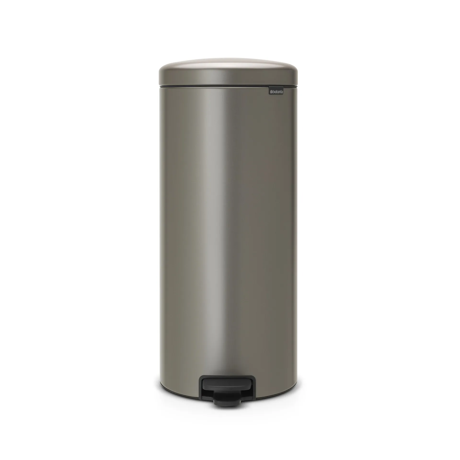 New Icon 新经典脚踏垃圾桶30升, 铂金色 Brabantia