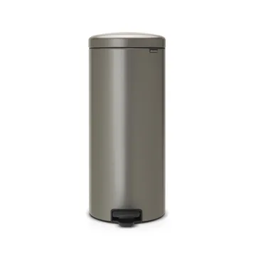 New Icon 新经典脚踏垃圾桶30升 - 铂金色 - Brabantia