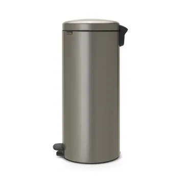 New Icon 新经典脚踏垃圾桶30升 - 铂金色 - Brabantia
