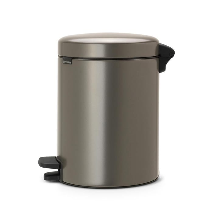New Icon 脚踏式垃圾桶 5升, platinum Brabantia