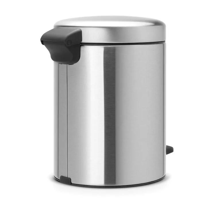 New Icon 新经典脚踏垃圾桶5升, 哑光防指纹钢 Brabantia