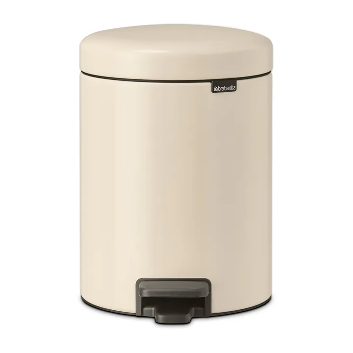 New Icon 5升脚踏垃圾桶 - 柔米色 - Brabantia
