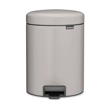 New Icon 新经典脚踏垃圾桶5升 - 柔和灰色 - Brabantia
