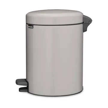 New Icon 新经典脚踏垃圾桶5升 - 柔和灰色 - Brabantia