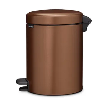 New Icon 新经典脚踏垃圾桶5升 - 暖古铜色 - Brabantia