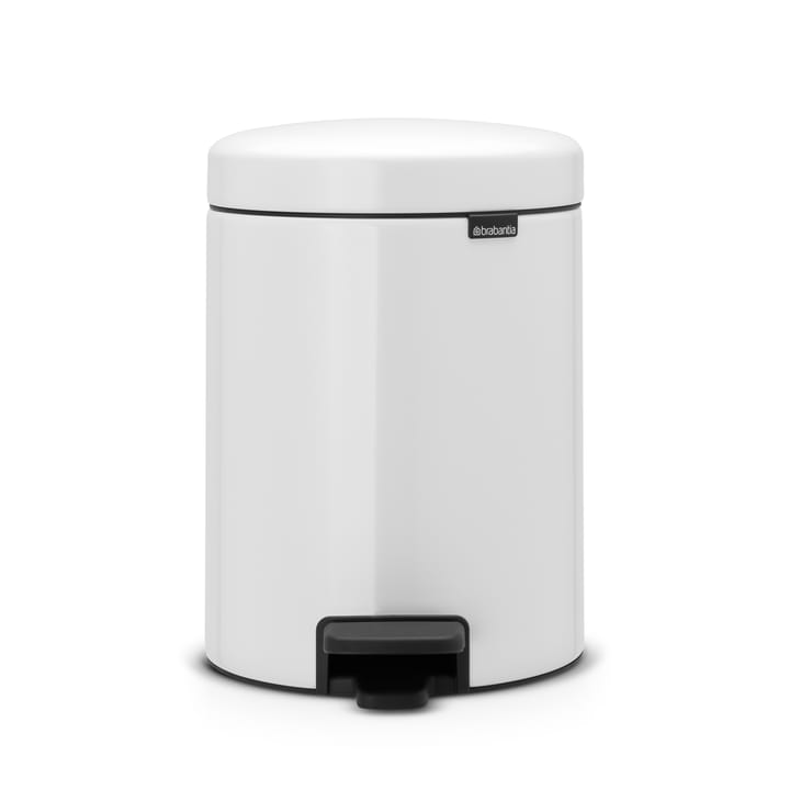 New Icon 脚踏式垃圾桶 5升 - 白色 - Brabantia