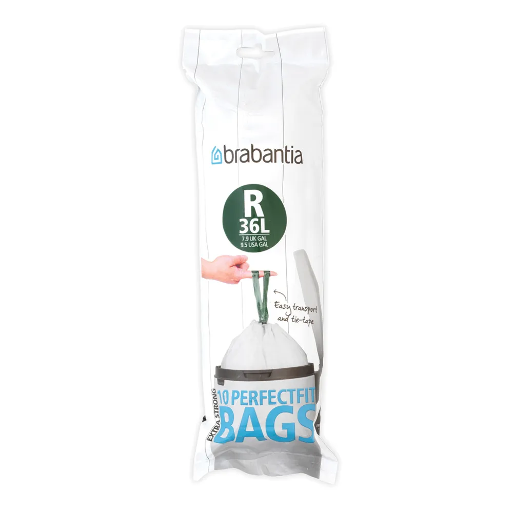 PerfectFit waste bag R (10 bags per roll), 36L Brabantia