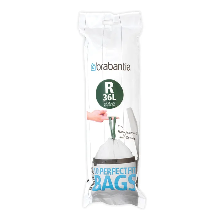 PerfectFit waste bag R (10 bags per roll) - 36L - Brabantia