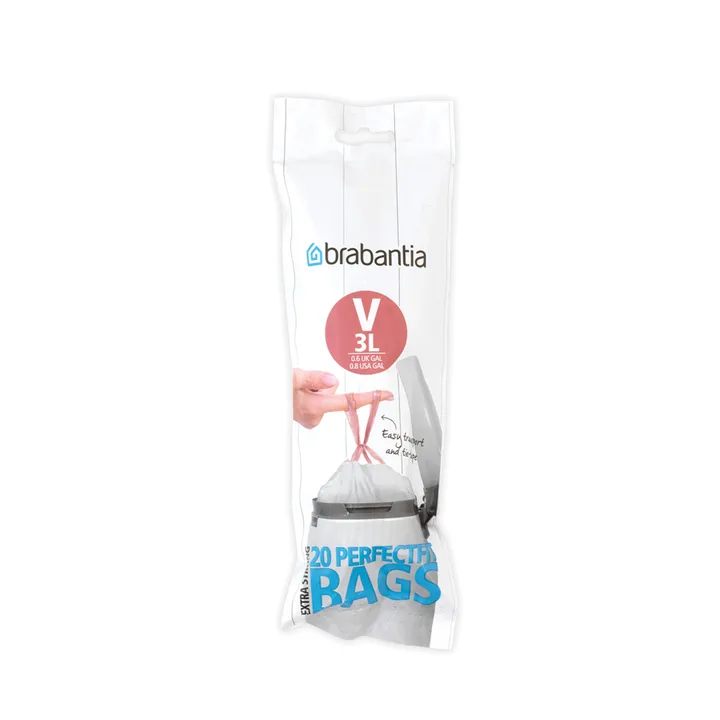 PerfectFit waste bag V (20 bags per roll) - 3L - Brabantia