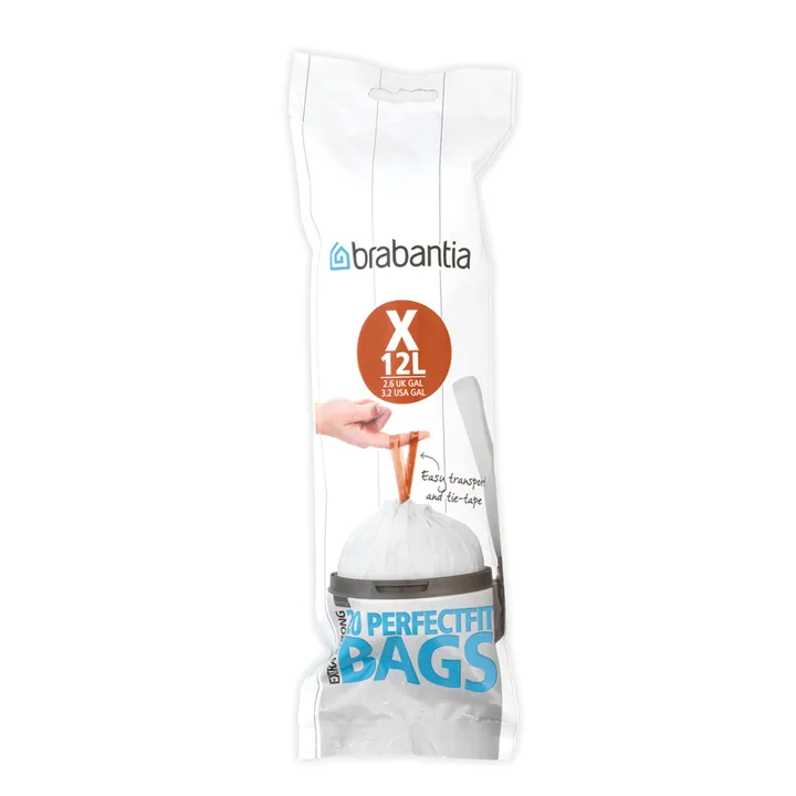 PerfectFit waste bag X (20 bags per roll) - 12L - Brabantia