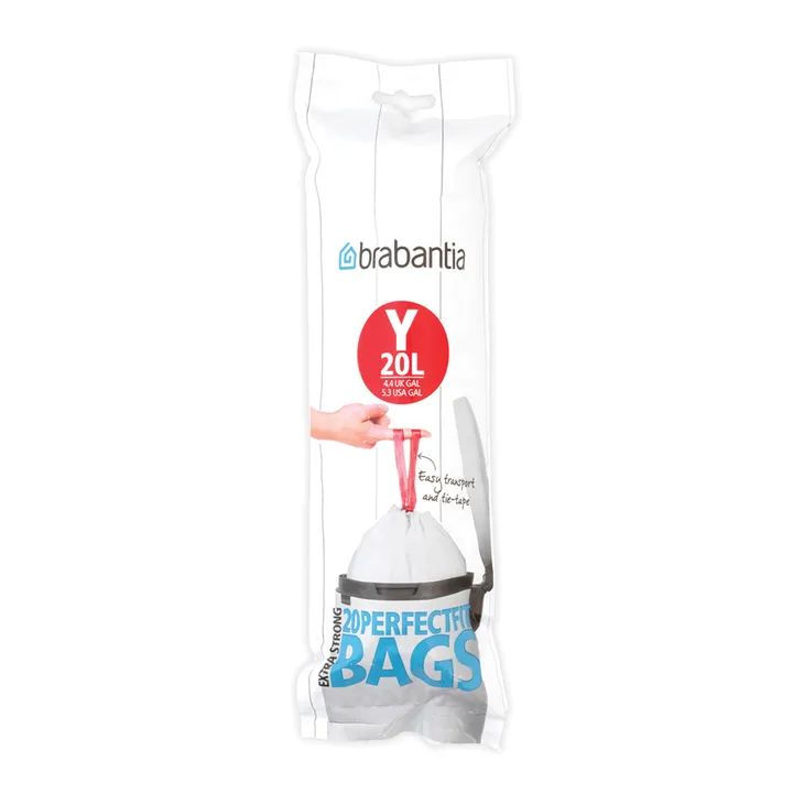 PerfectFit waste bag Y (20 bags per roll) - 20L - Brabantia