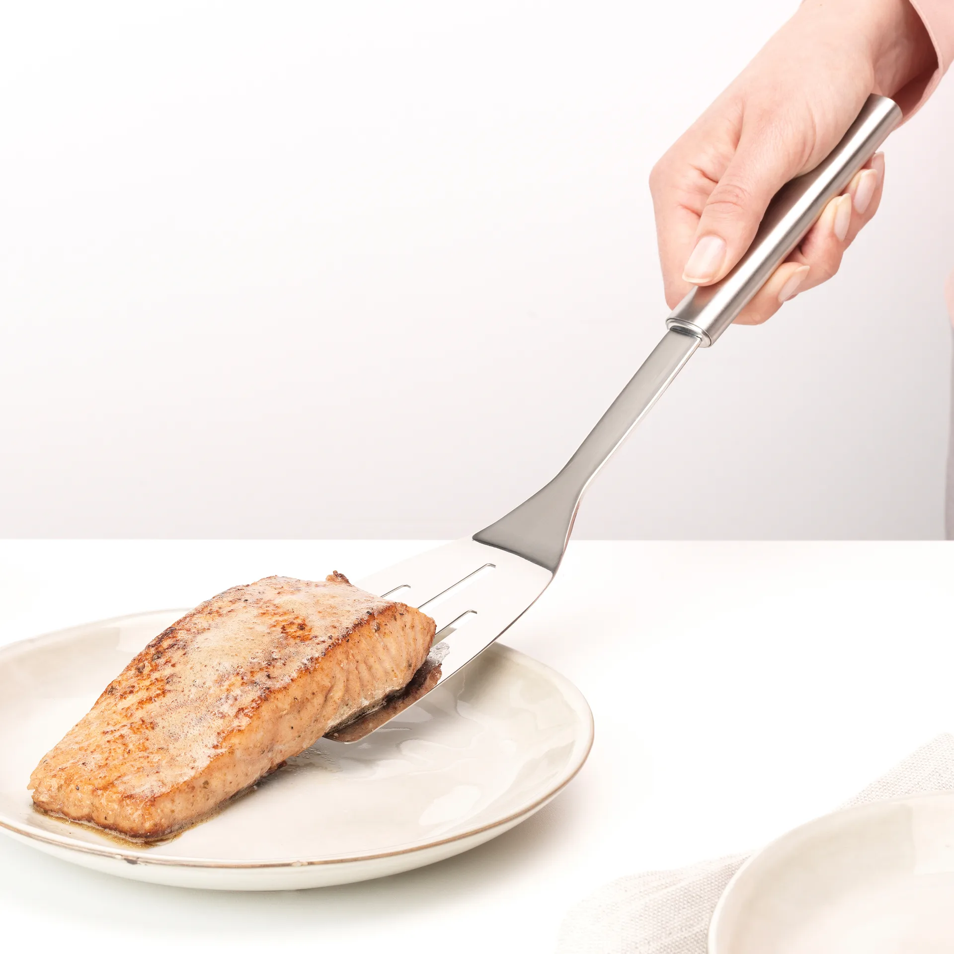 Profile frying spatula large, 不锈钢 Brabantia