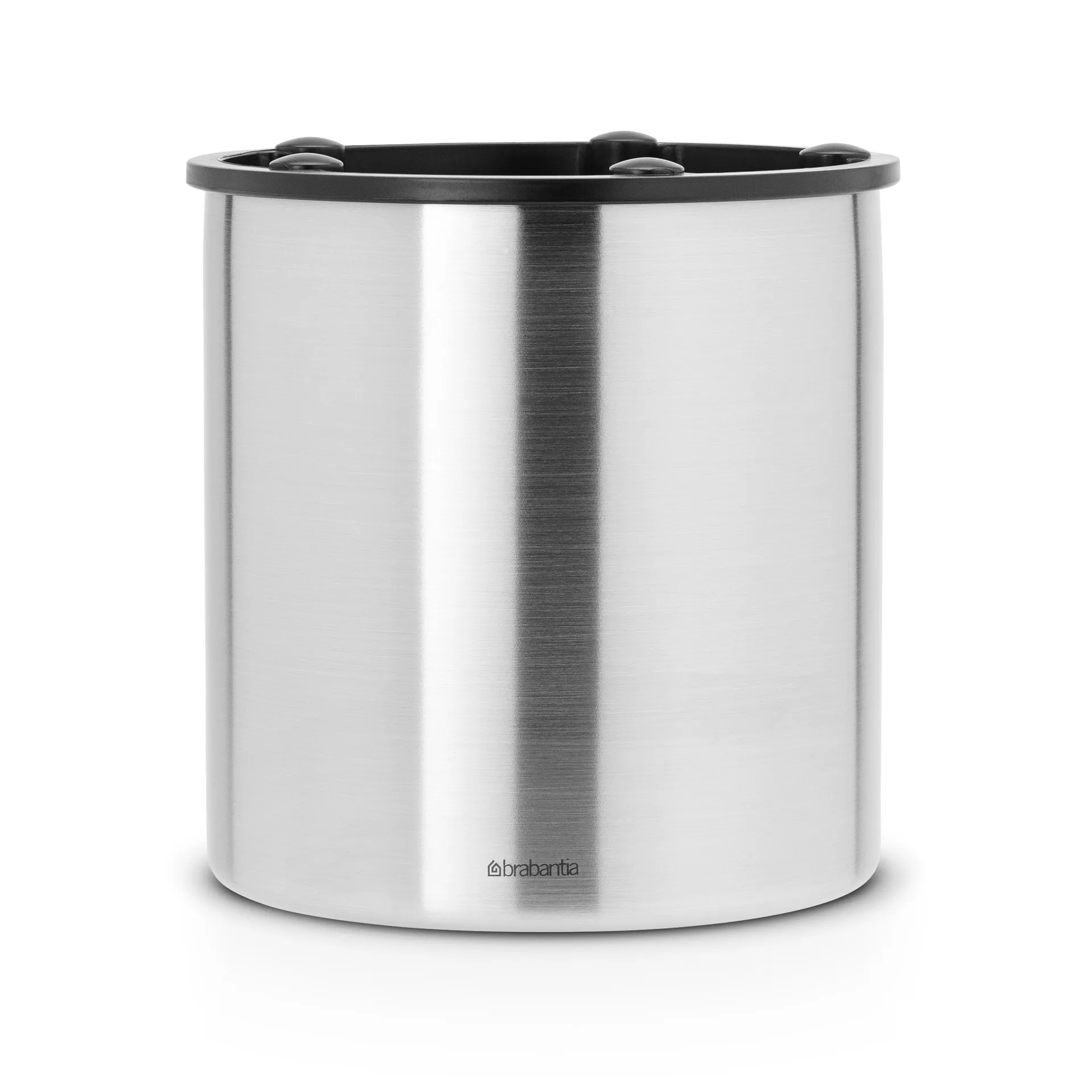 Profile Line utensil holder 15.5 cm, Steel-黑色 Brabantia