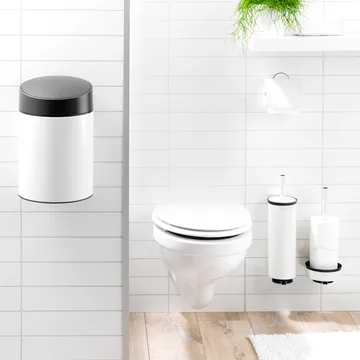 Profile 壁挂式马桶刷 - pure 白色 - Brabantia