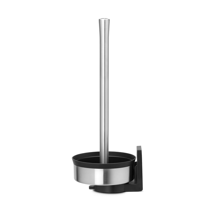 Profile toilet roll dispenser for 3 rolls, matte steel Brabantia