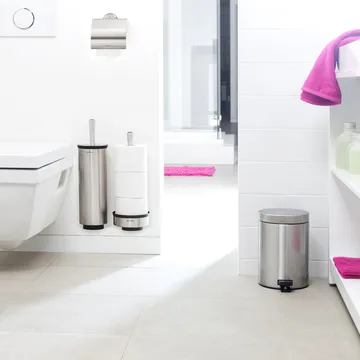 Profile 壁挂式马桶刷 - 哑光钢 - Brabantia
