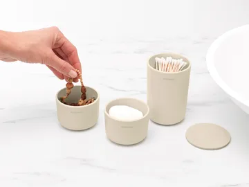 ReNew 收纳罐3件装 - 柔和米色 - Brabantia