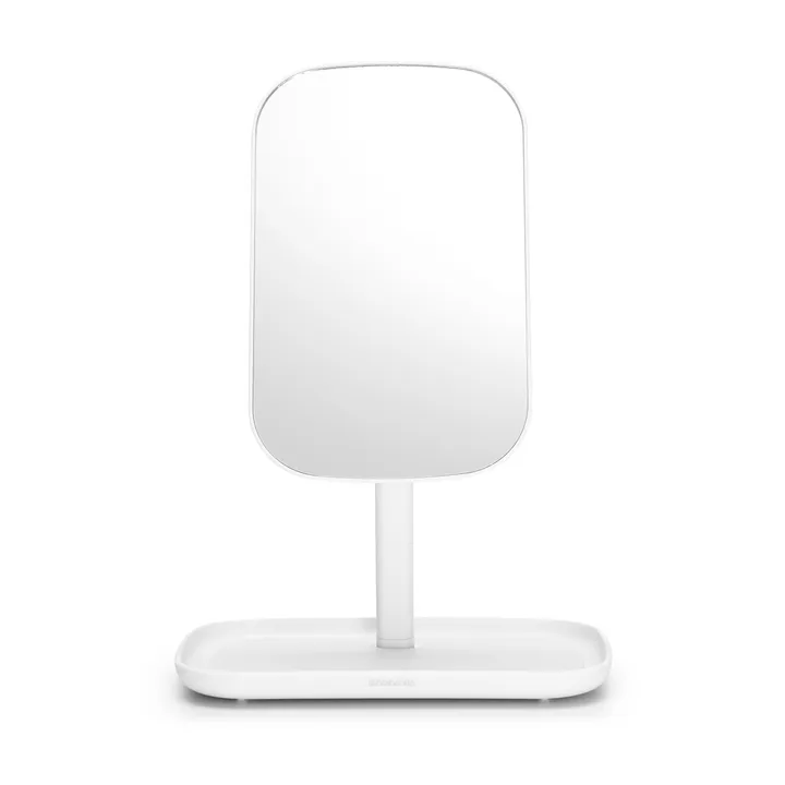 ReNew 带收纳托盘镜子 - 白色 - Brabantia