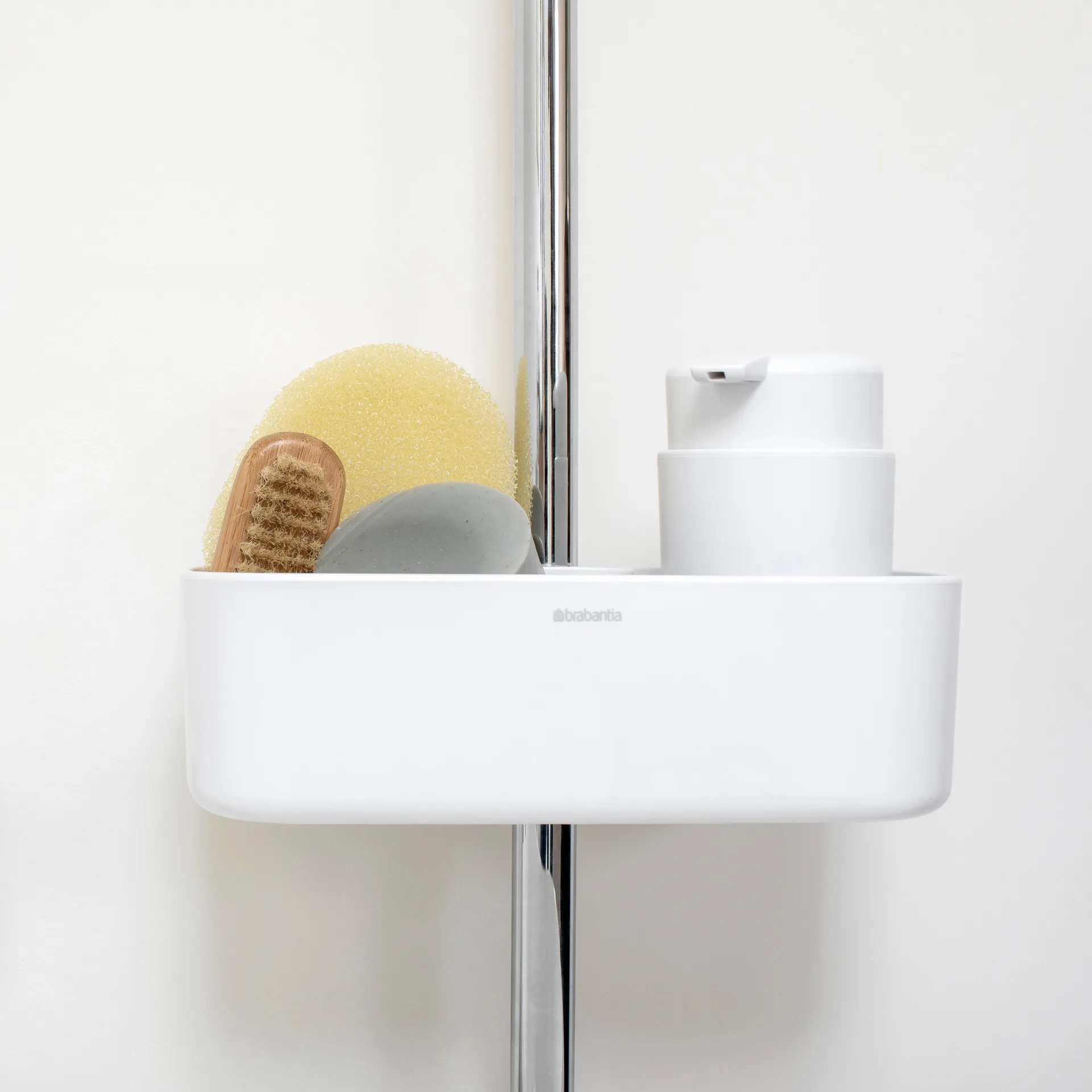 ReNew 淋浴收纳篮, 白色 Brabantia