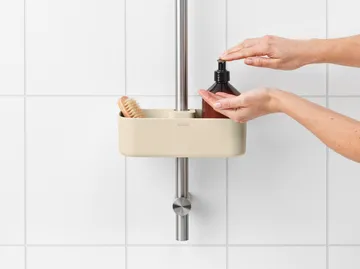 ReNew 淋浴置物篮 - 柔和米色 - Brabantia