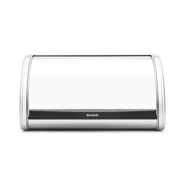 Roll Top 小号面包箱 - 亮面钢 - Brabantia