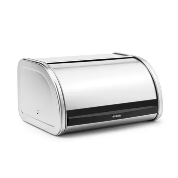 Roll Top 小号面包箱 - 哑光钢 - Brabantia