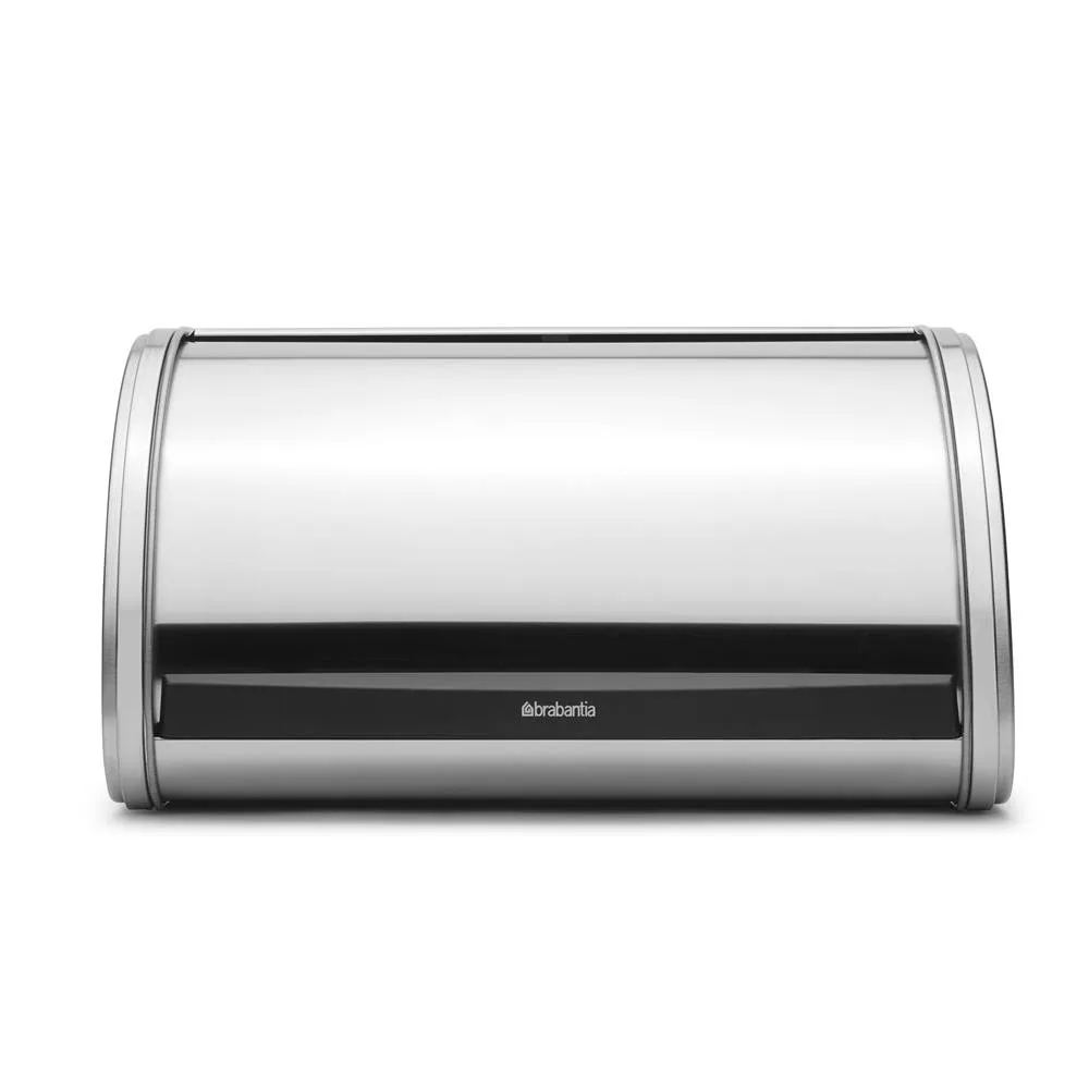 Roll Top 小号面包箱, 哑光钢 Brabantia