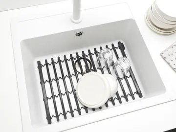 Sinkside 碗架30x30cm - 深灰色 - Brabantia