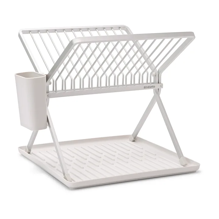 Sinkside 可折叠碗碟架37cm - 浅灰色 - Brabantia