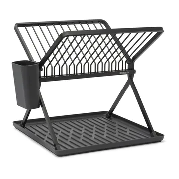 Sinkside 可折叠碗碟架37cm - 深灰色 - Brabantia