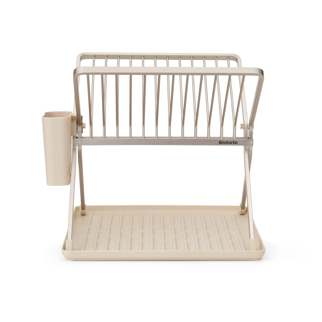 Sinkside 可折叠碗碟架37cm, 柔米色 Brabantia