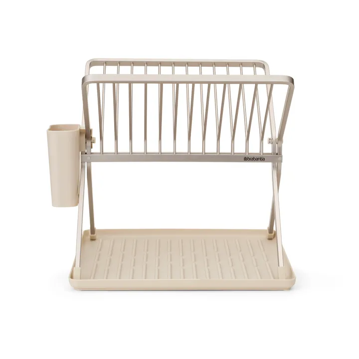Sinkside 可折叠碗碟架37cm - 柔米色 - Brabantia