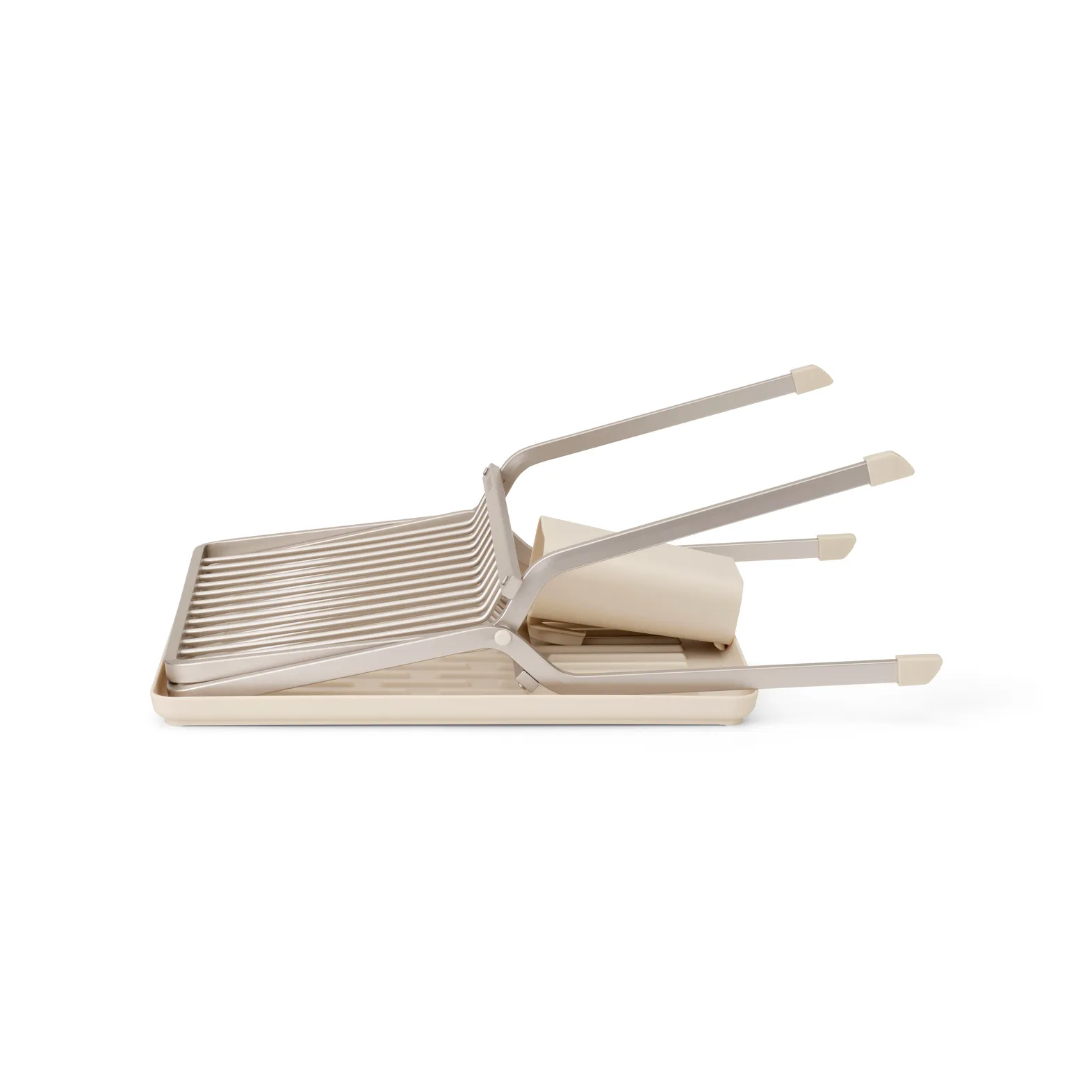 Sinkside 可折叠碗碟架37cm, 柔米色 Brabantia
