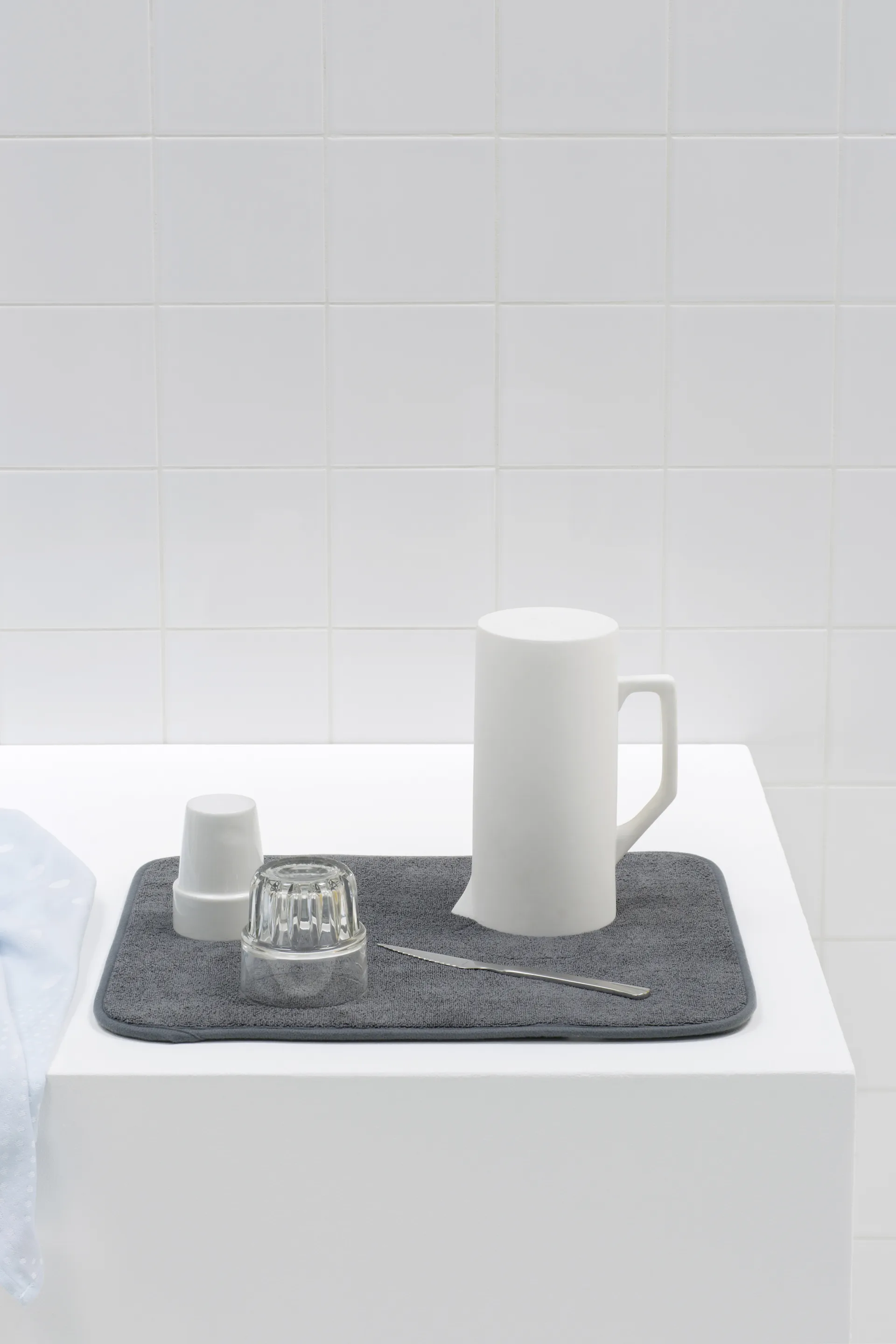 Sinkside 微纤维碗垫47x40cm, 深灰色 Brabantia