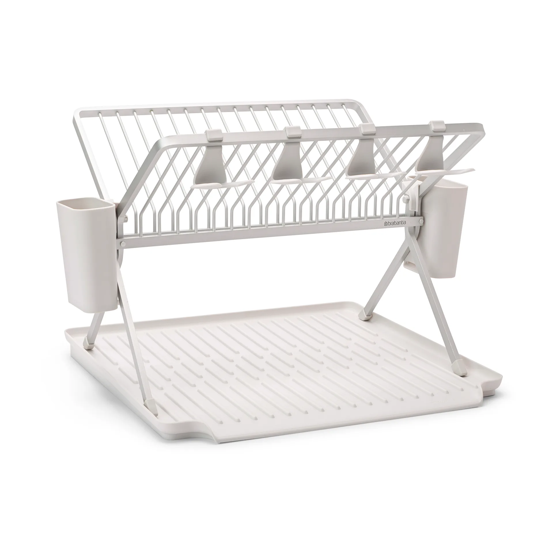 Sinkside 可折叠碗碟架51cm, 浅灰色 Brabantia