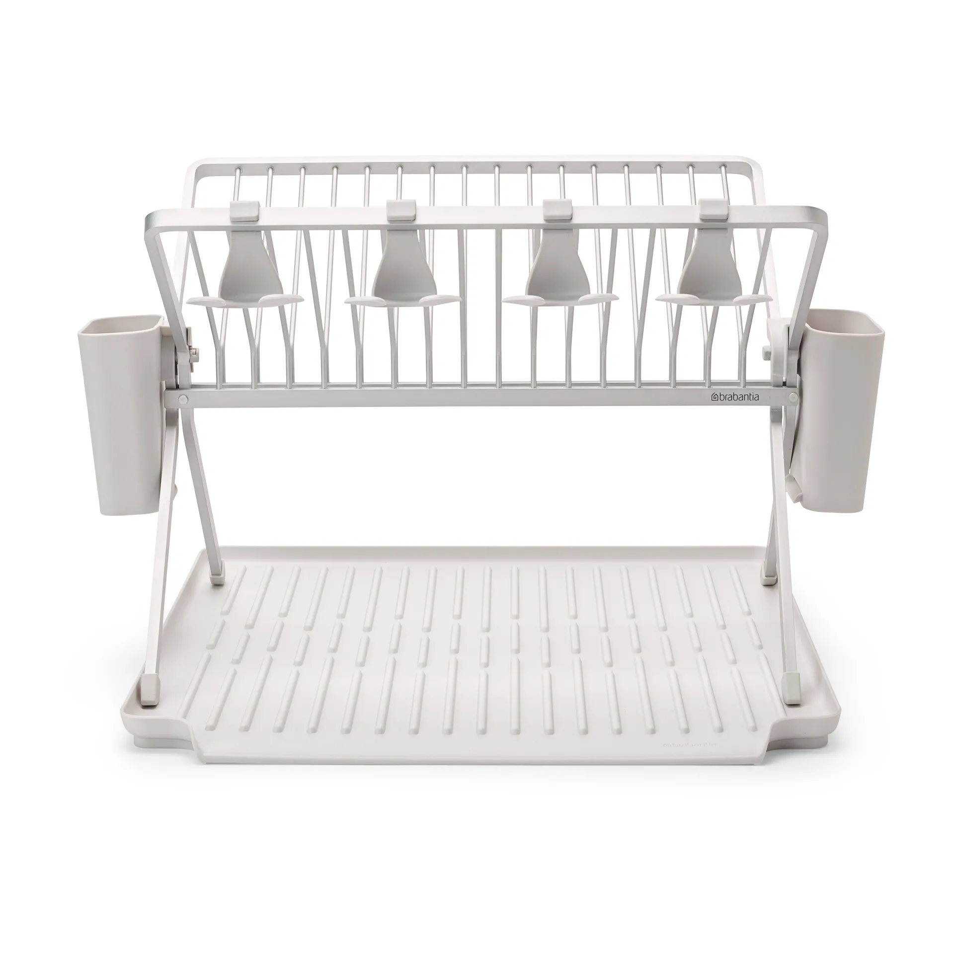 Sinkside 可折叠碗碟架51cm, 浅灰色 Brabantia