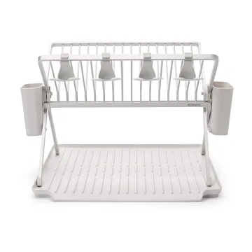 Sinkside 可折叠碗碟架51cm - 浅灰色 - Brabantia