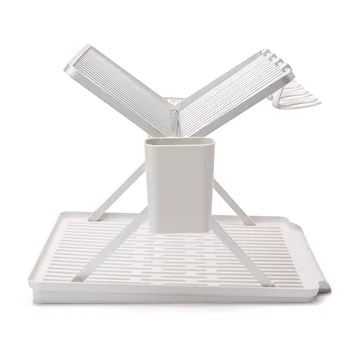 Sinkside 可折叠碗碟架51cm - 浅灰色 - Brabantia