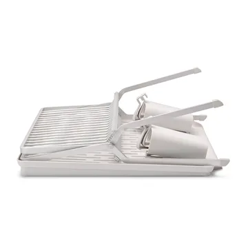 Sinkside 可折叠碗碟架51cm - 浅灰色 - Brabantia