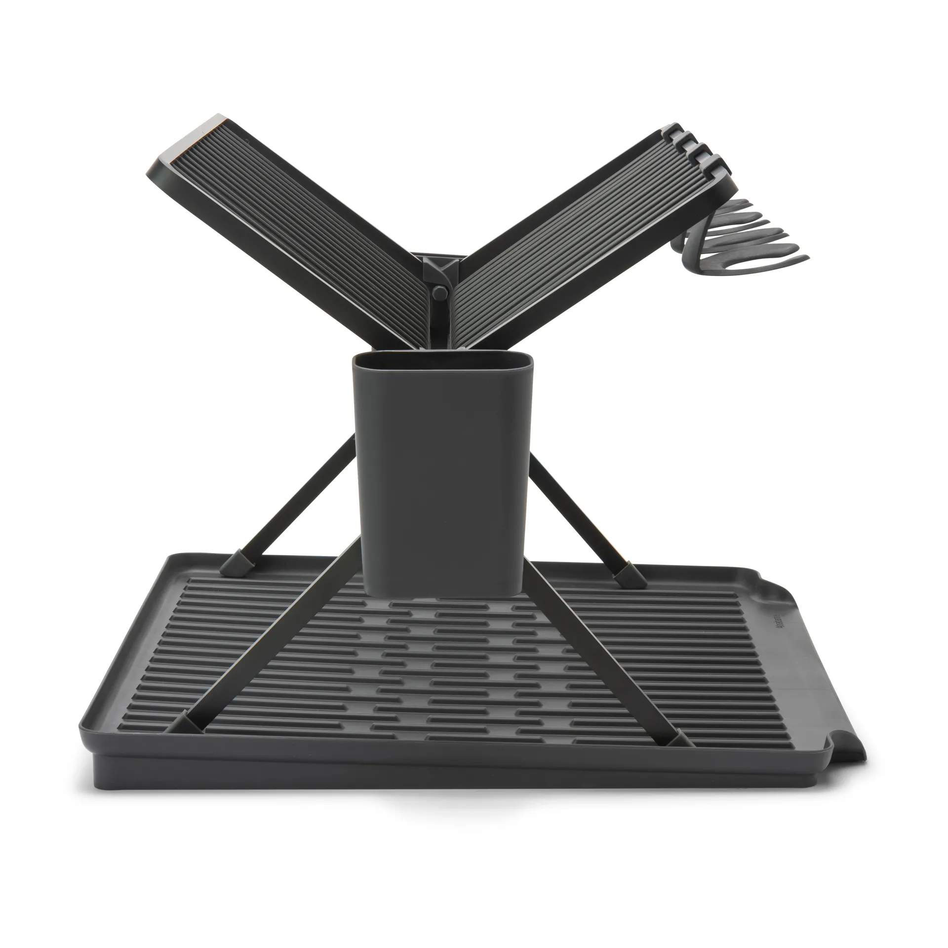 Sinkside 可折叠碗碟架51cm, 深灰色 Brabantia