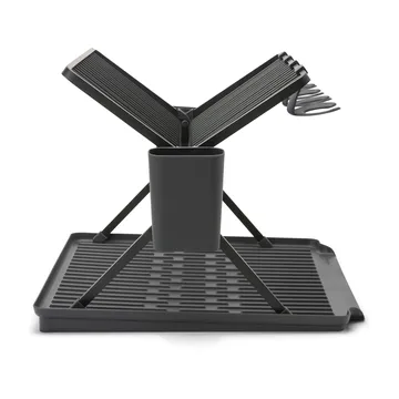 Sinkside 可折叠碗碟架51cm - 深灰色 - Brabantia