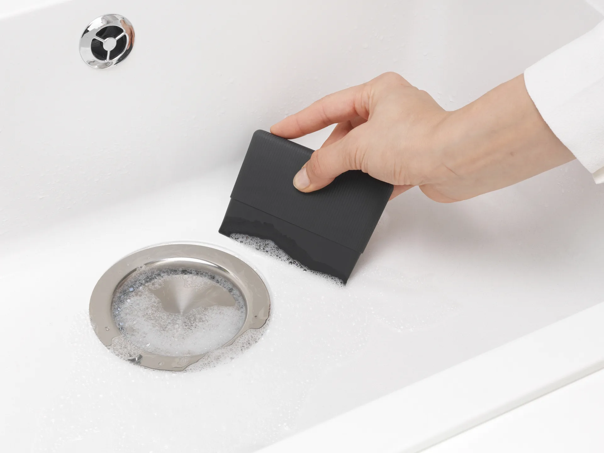 Sinkside dish scraper, Dark 灰色 Brabantia