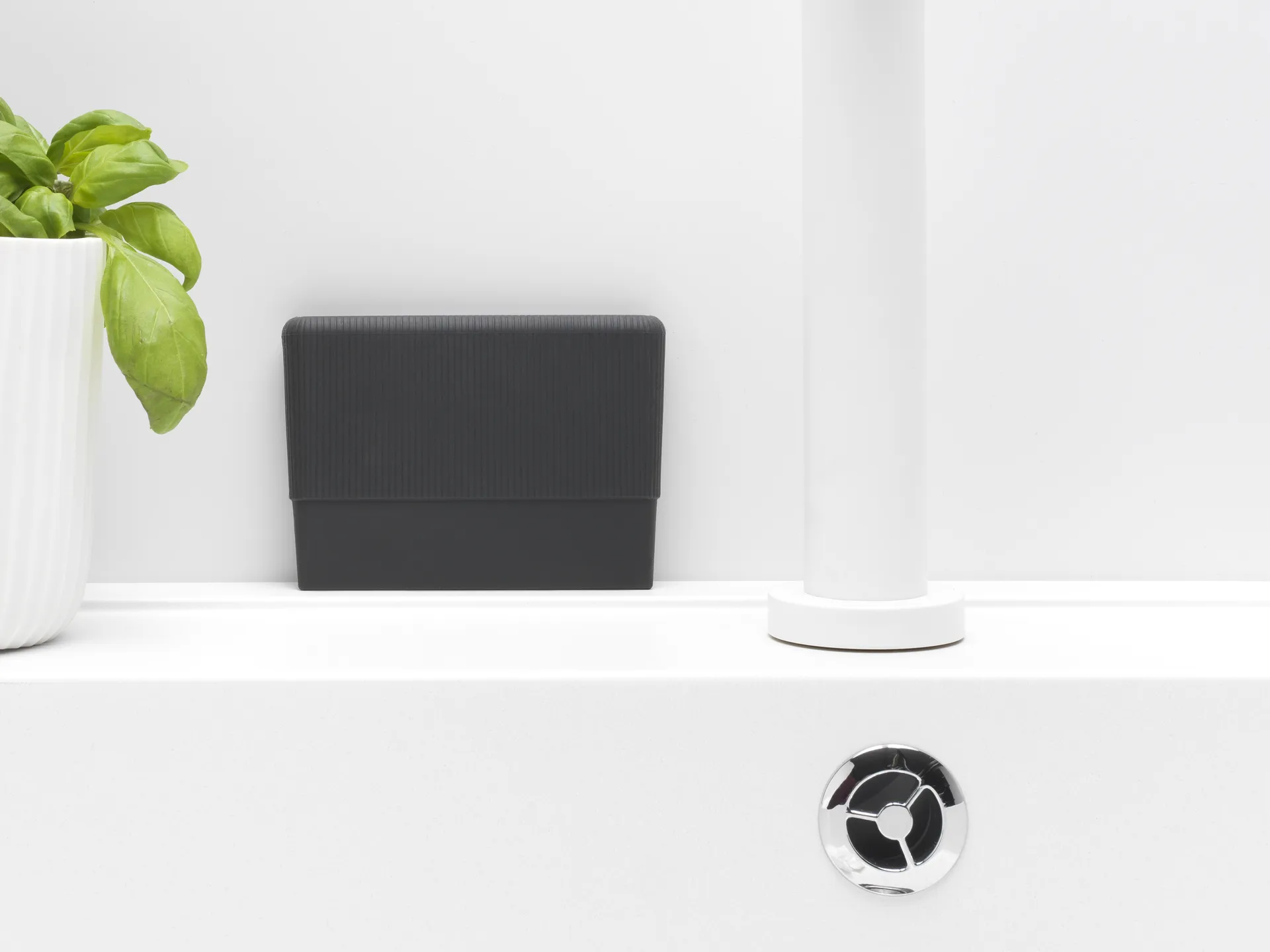 Sinkside dish scraper, Dark 灰色 Brabantia