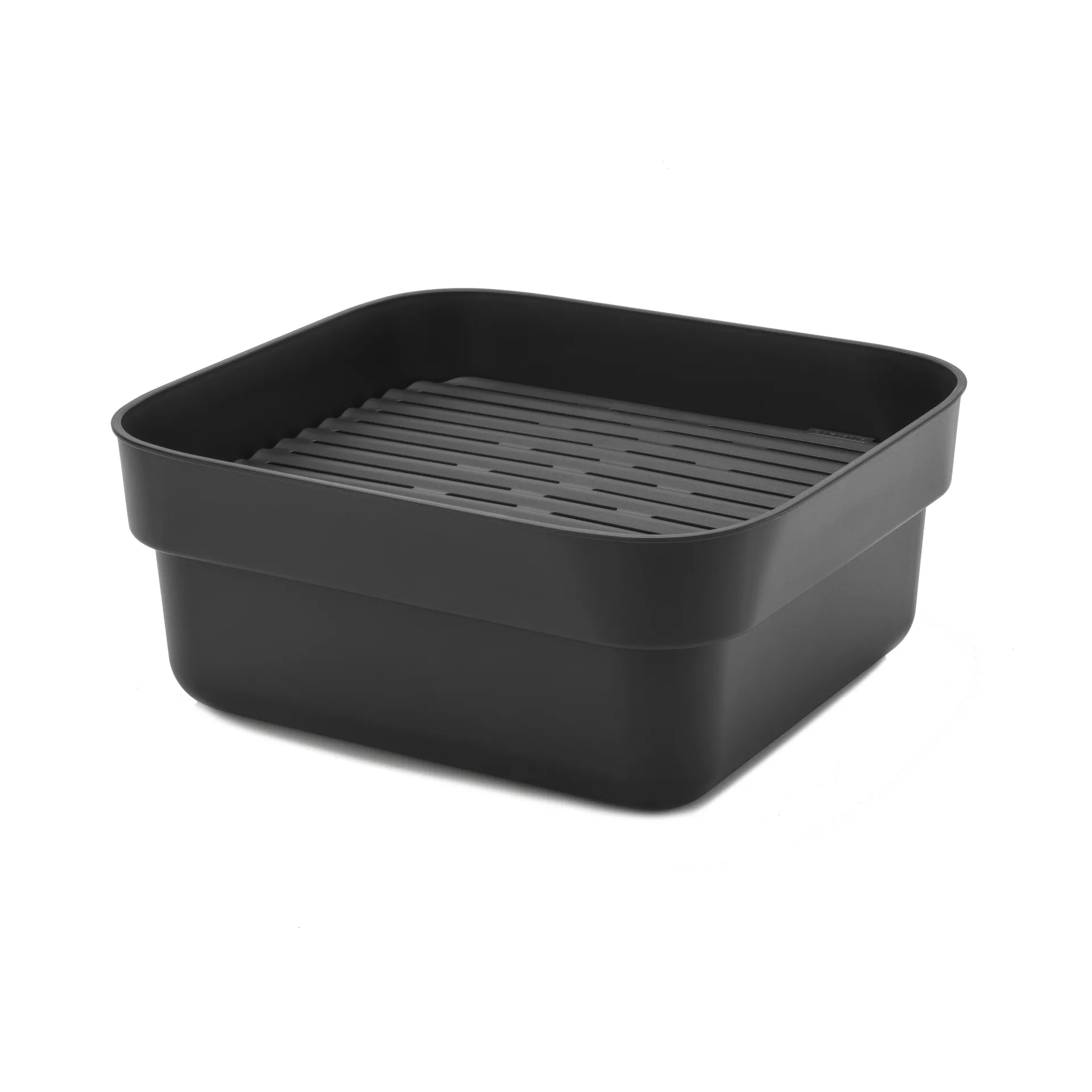 Sinkside dish 碗  with drying tray 34x37 cm, Dark 灰色 Brabantia